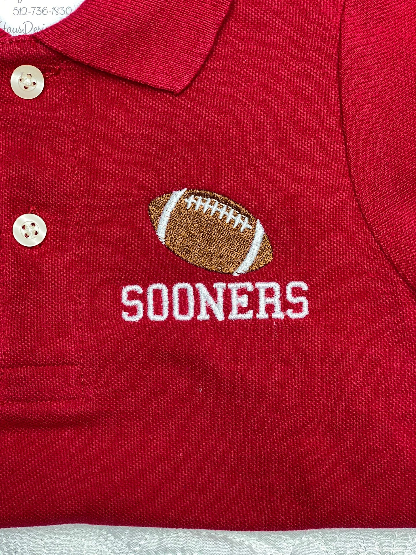 Boys Polo Football Design