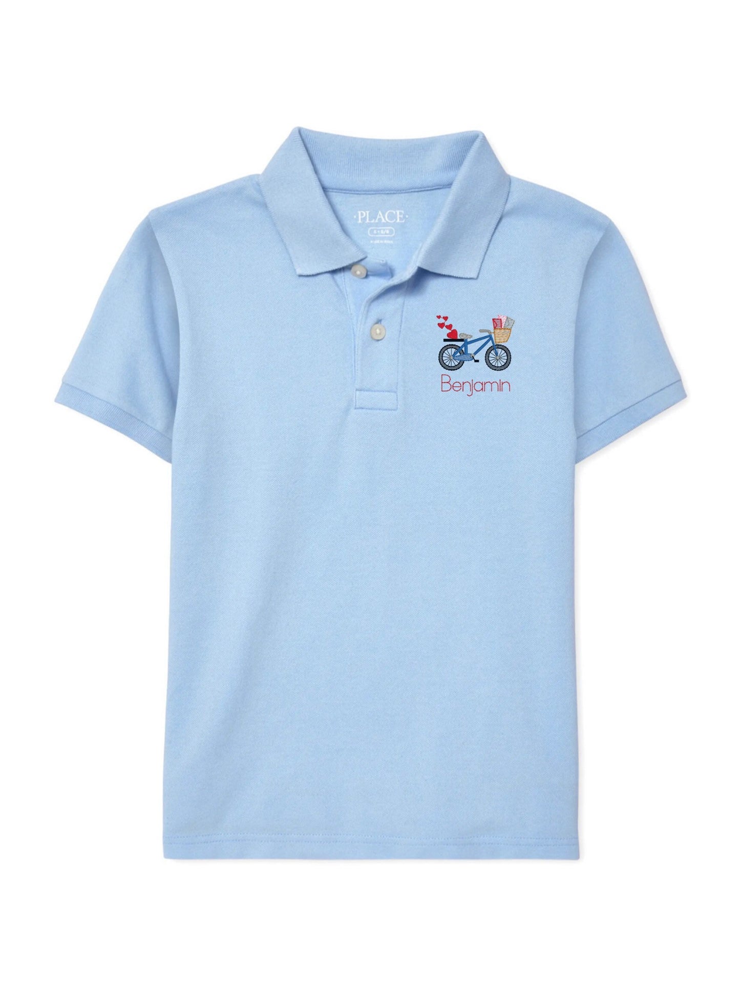 Boys Valentine's Day Bicycle Polo Design