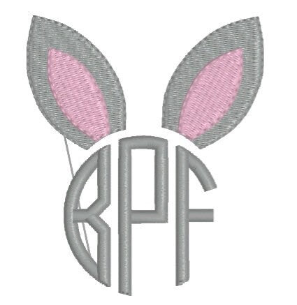 Boys Bunny Ears and Monogram Polo Design