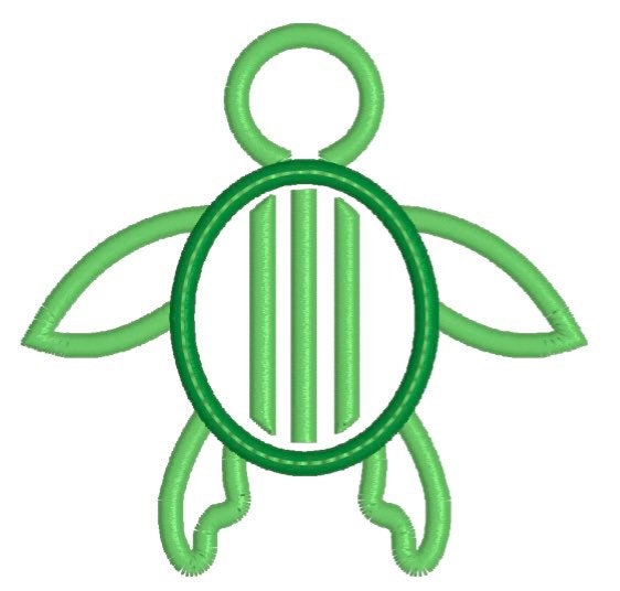 Boys Turtle Monogram Polo Design
