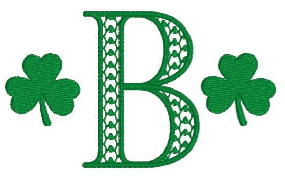 Boys Shamrock Monogram Polo Design