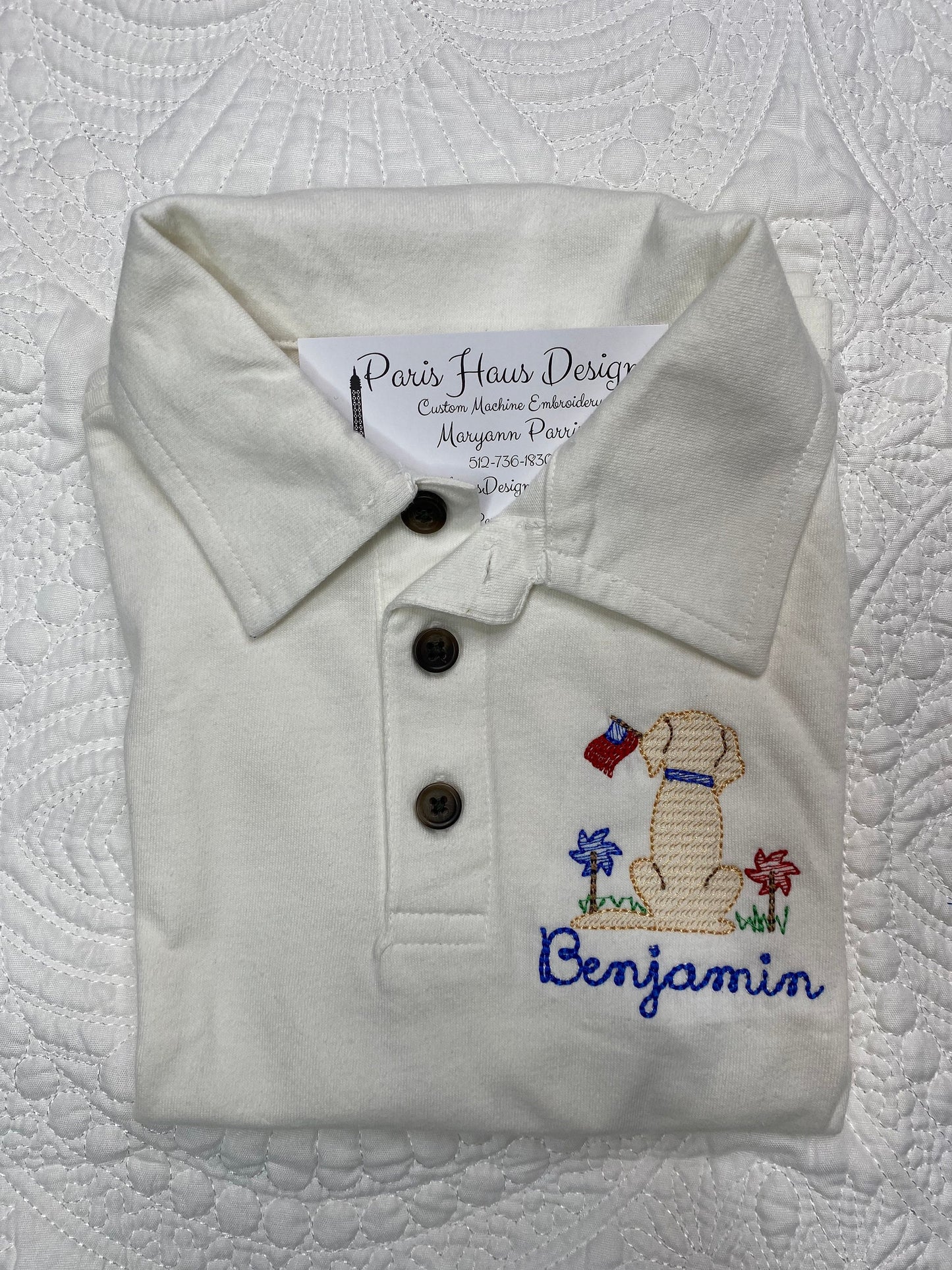 Boys Polo Patriotic Designs