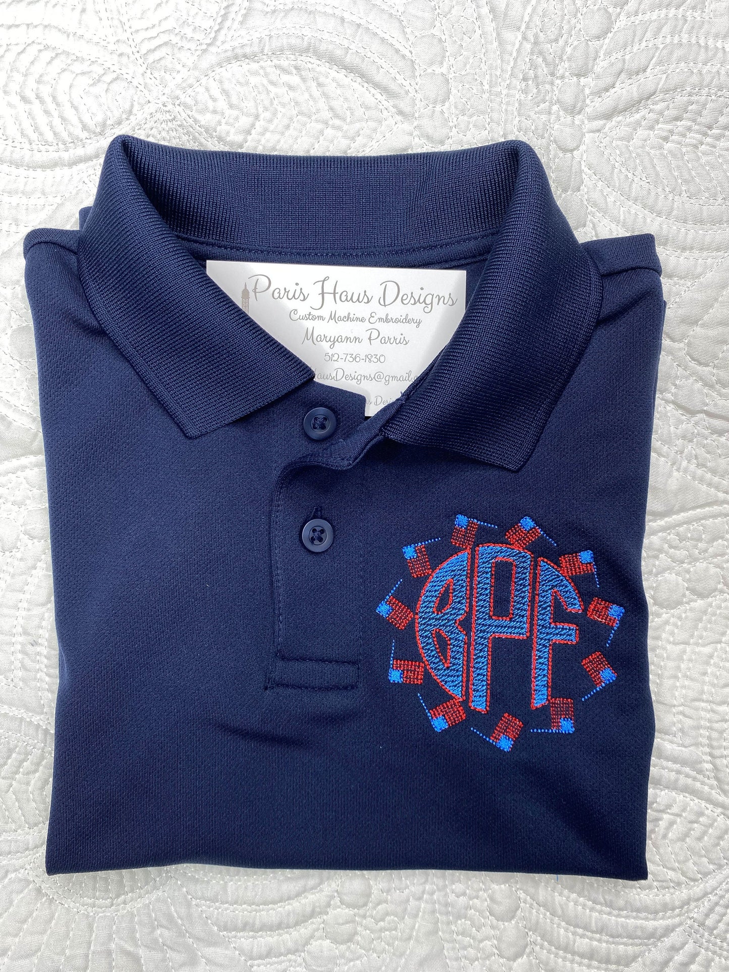 Boys Polo Patriotic Designs