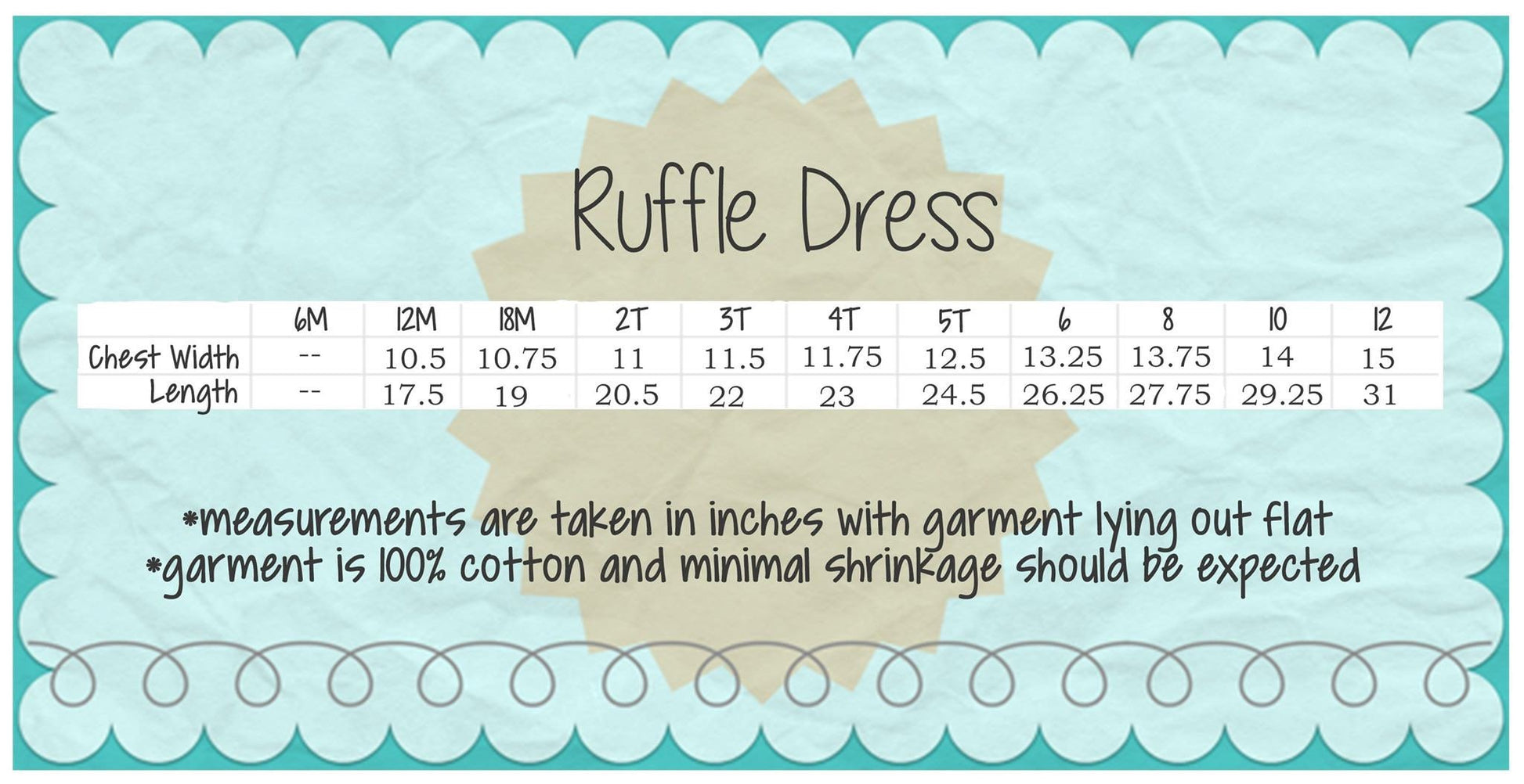 Girls Crayon Monogram Dress