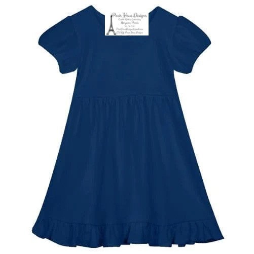 Girls Beach Monogram Dress