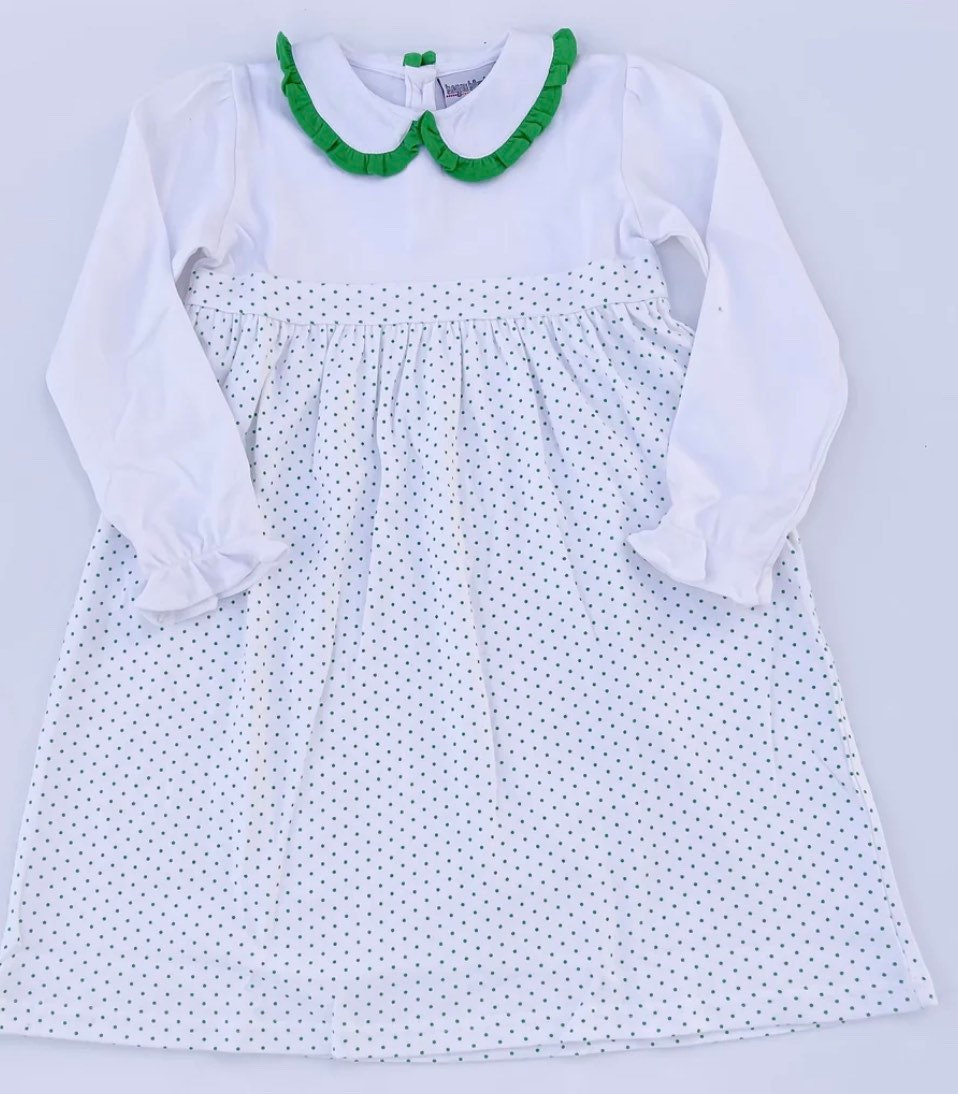 Girls Golf Monogram Dress